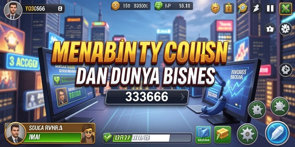 Gameplay Tycoon yang seru dan menantang di 333666.