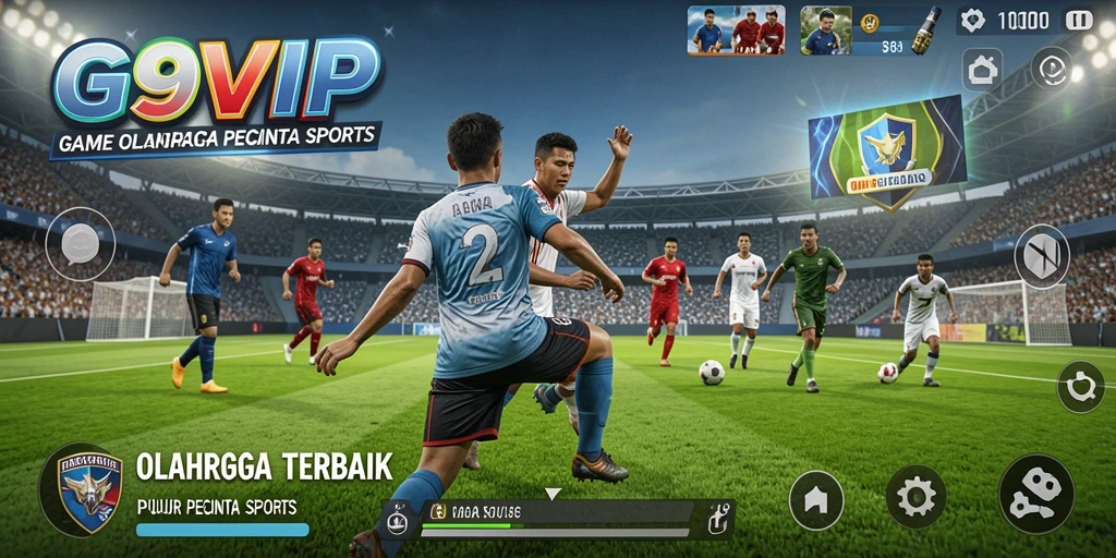 Tampilkan gameplay seru dengan berbagai olahraga di G9VIP.