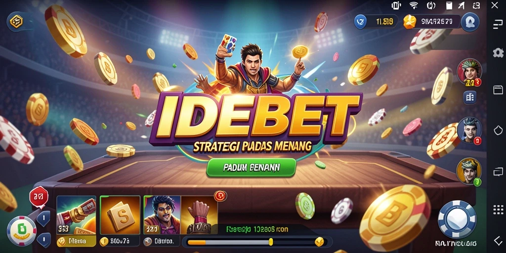 Screenshot gameplay IDEBET menampilkan strategi dan taktik yang menarik.