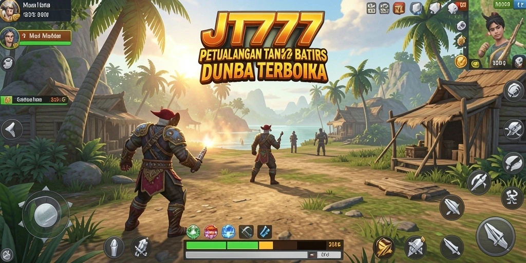 Gameplay JT777 yang memukau di dunia terbuka.