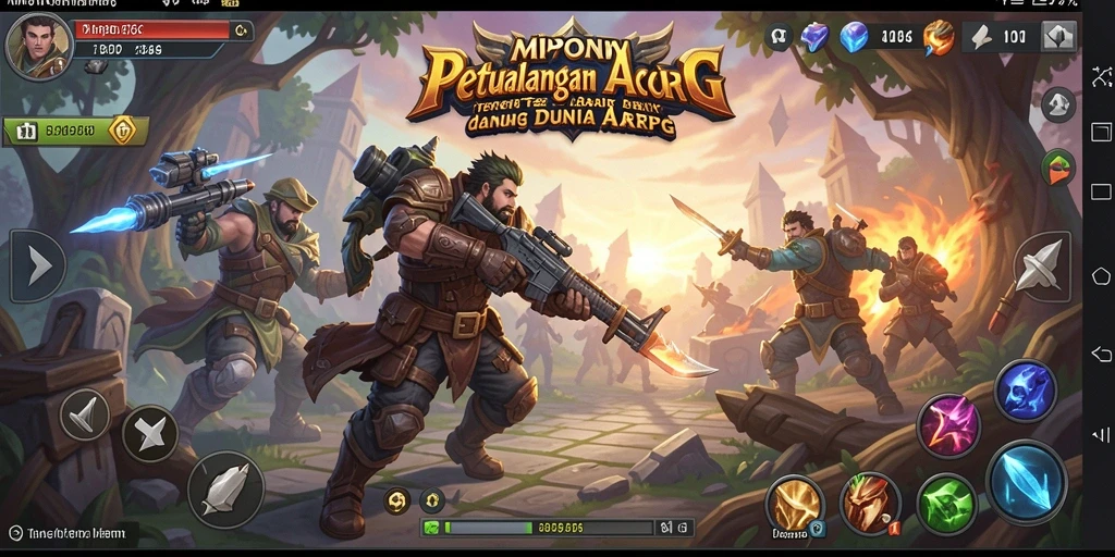 Screenshot menampilkan pertarungan seru dalam MPO76 dengan karakter yang kuat.