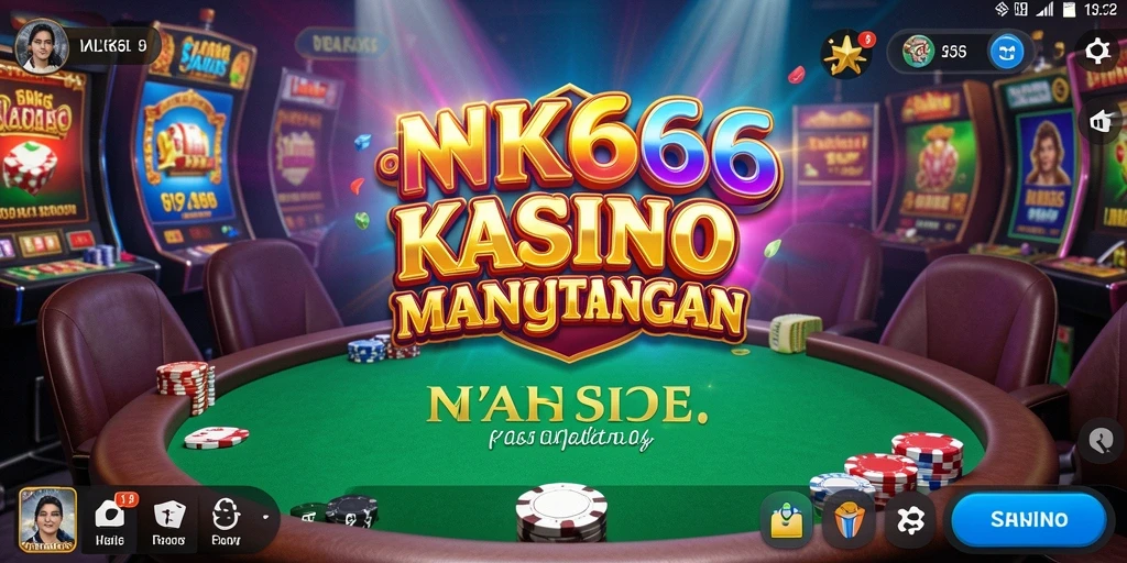 Screenshot gameplay NK666 menampilkan suasana Kasino yang menarik.