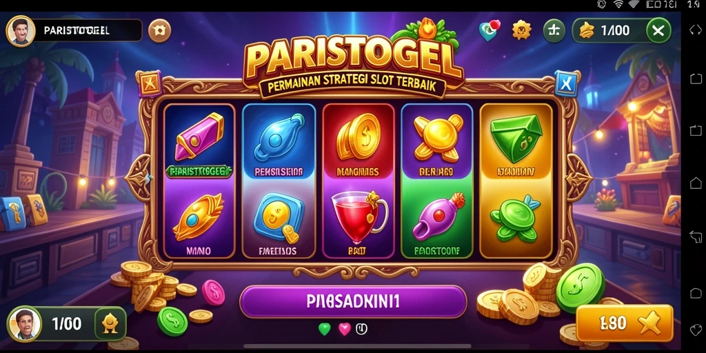 Tampilan menarik gameplay PARISTOGEL yang mendebarkan.