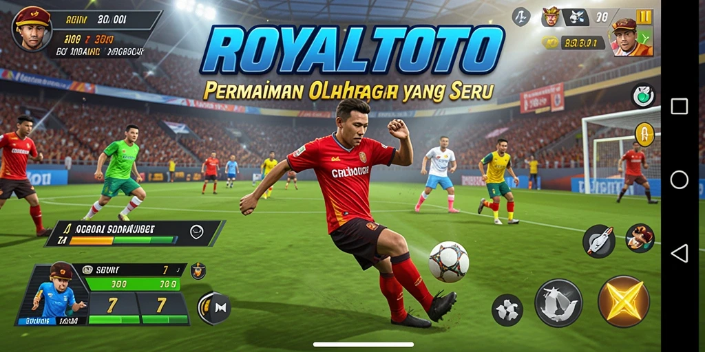 Tangkapan layar gameplay ROYALTOTO yang menampilkan pertandingan seru.