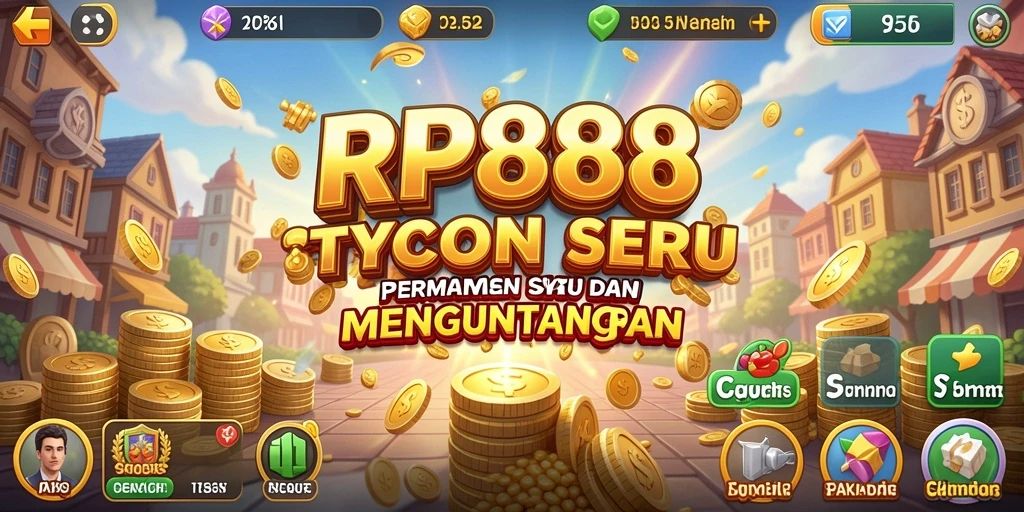 Screenshot gameplay menunjukkan strategi Tycoon yang mendebarkan.