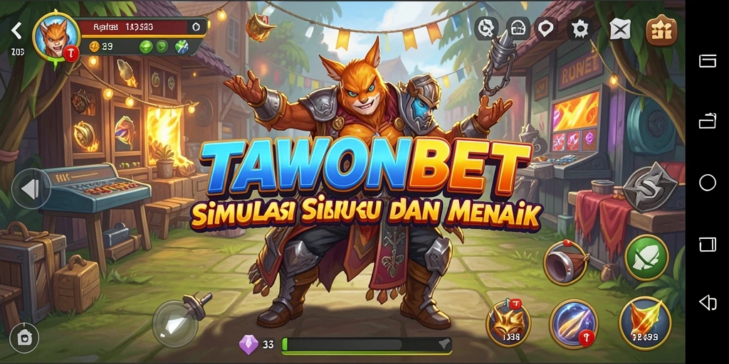 Gameplay TAWONBET yang menarik dan adiktif.