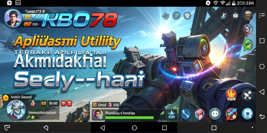Tampilan antarmuka TURBO78 yang memudahkan pengguna.