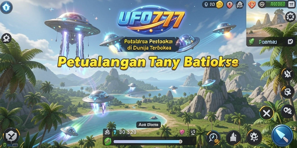 Gameplay dinamis dan dunia luas di UFO777.