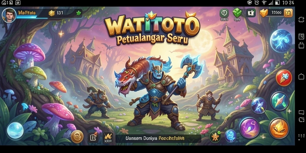 Tampilan screenshot gameplay <strong>WATITOTO</strong> yang memikat dalam petualangan.